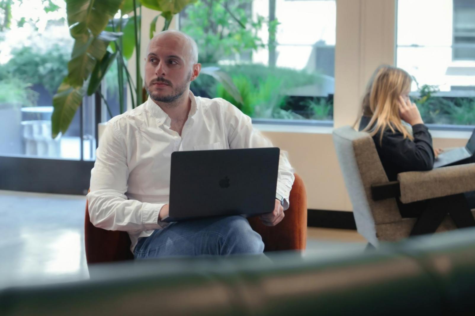 Investment strategy discussion workspace with financial documents and research materials